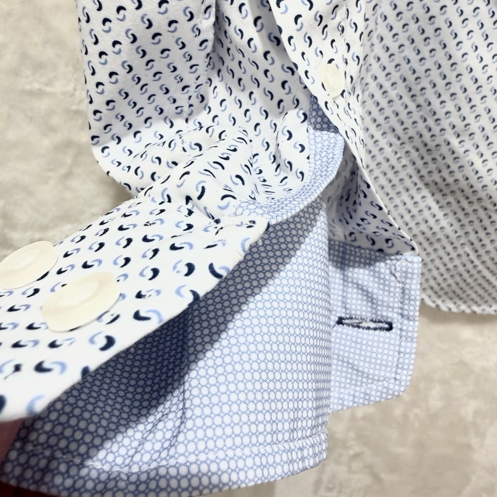 Report Collection Light Blue Performance Stretch … - image 8